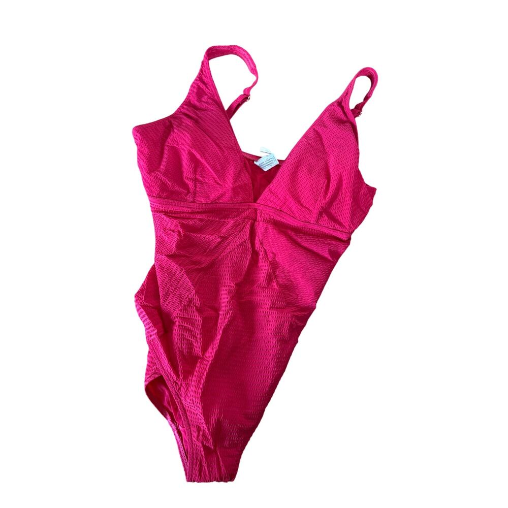 Sea Level Swim Australia red one piece swimsuit